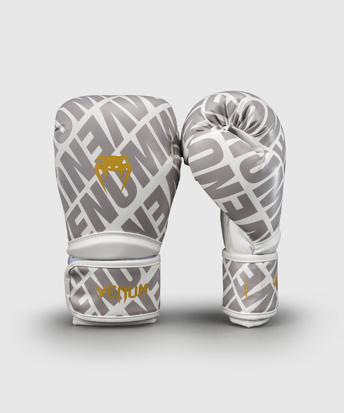 Venum Contender 1.5 XT 3D Guantes de Boxeo – Blanco/Oro