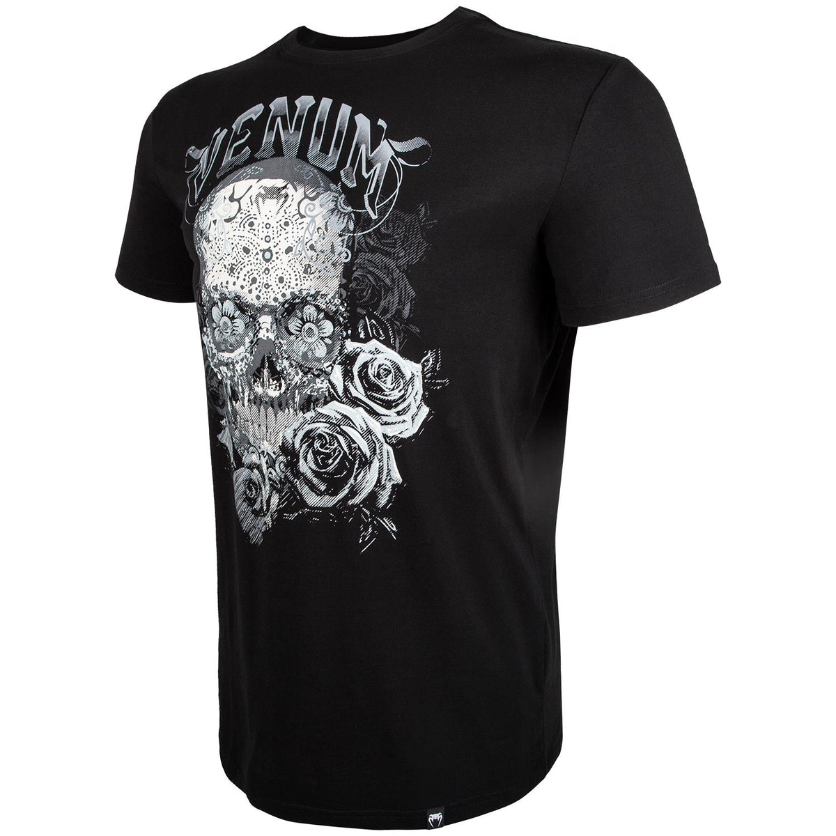 Venum Santa Muerte 3.0 T-Shirt - Schwarz/Weiß