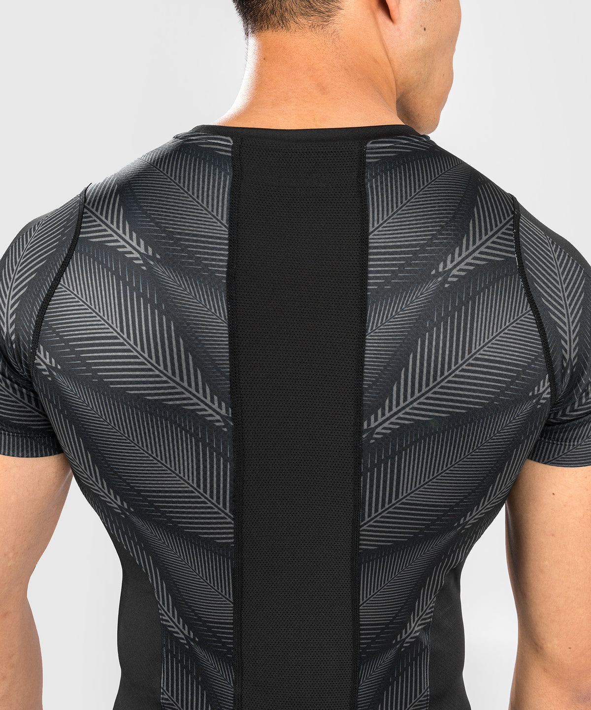 Maglietta Venum Phantom Compression - Maniche corte - Nero/Rosso