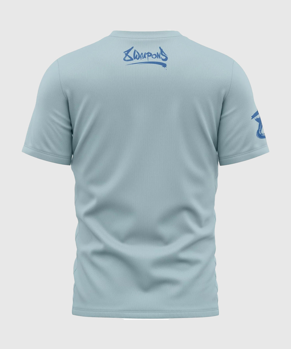 T-shirt 8 Weapons Unlimited - Bleu ClAir