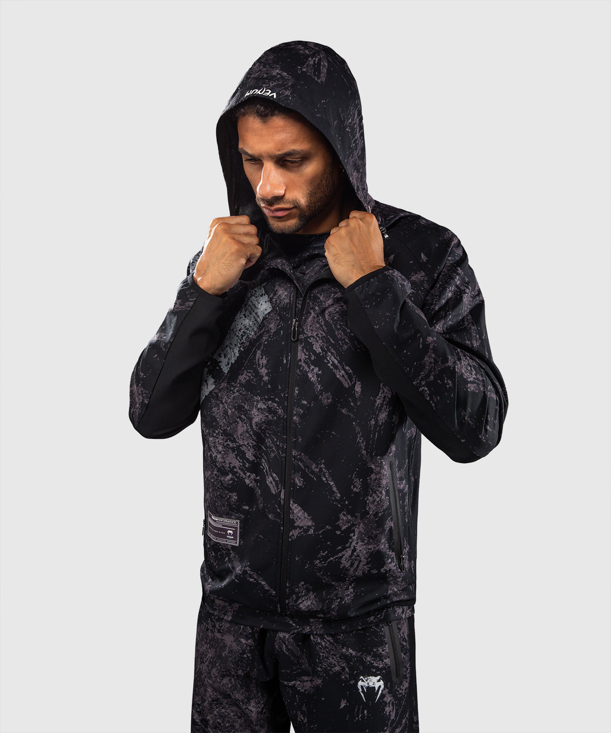 Veste de Survêtement Venum Rage & Workout - Noir/Gris