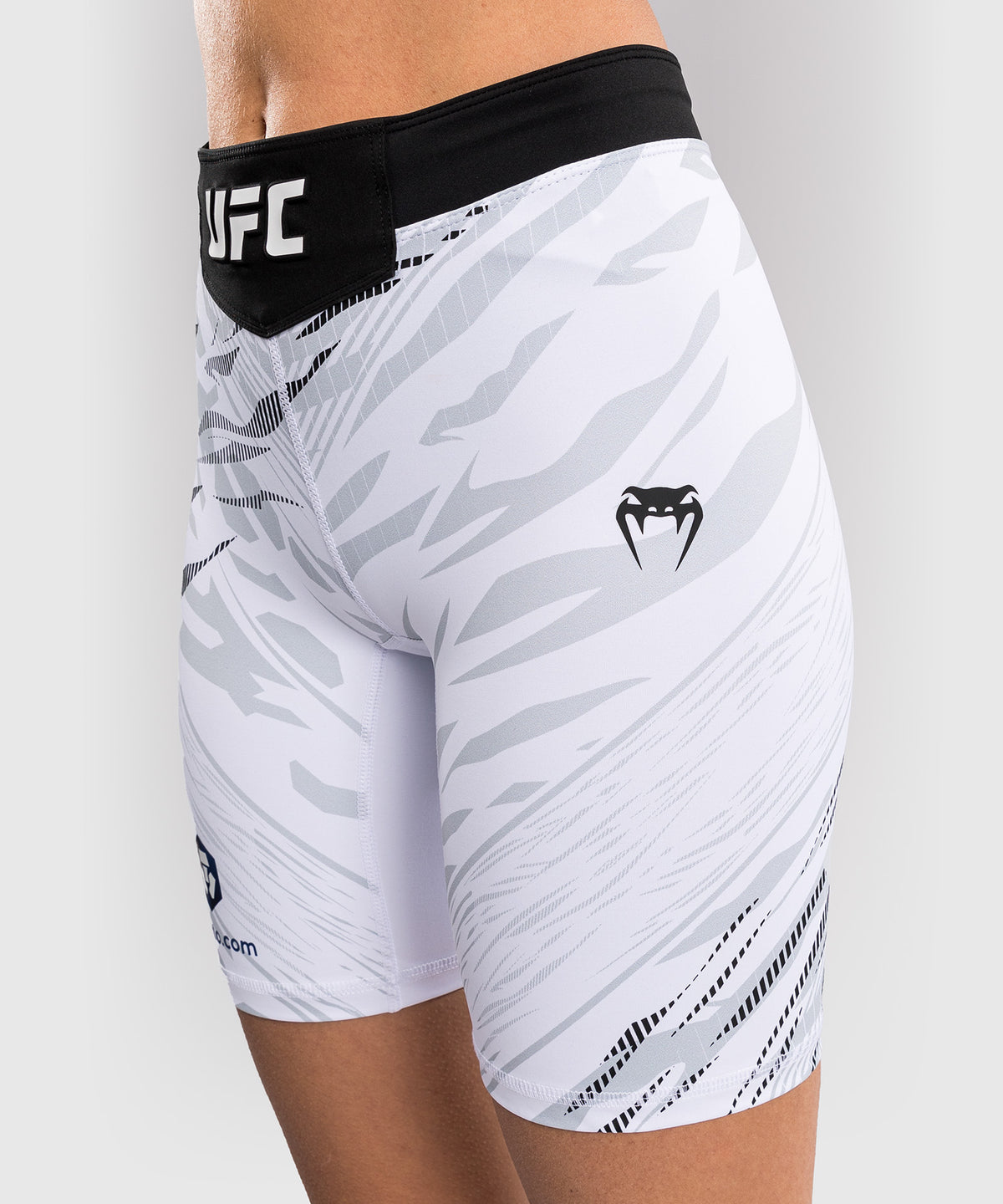 Short de compression pour Femmes UFC Fusion by Venum Authentic Fight Night - Coupe Longue - Blanc