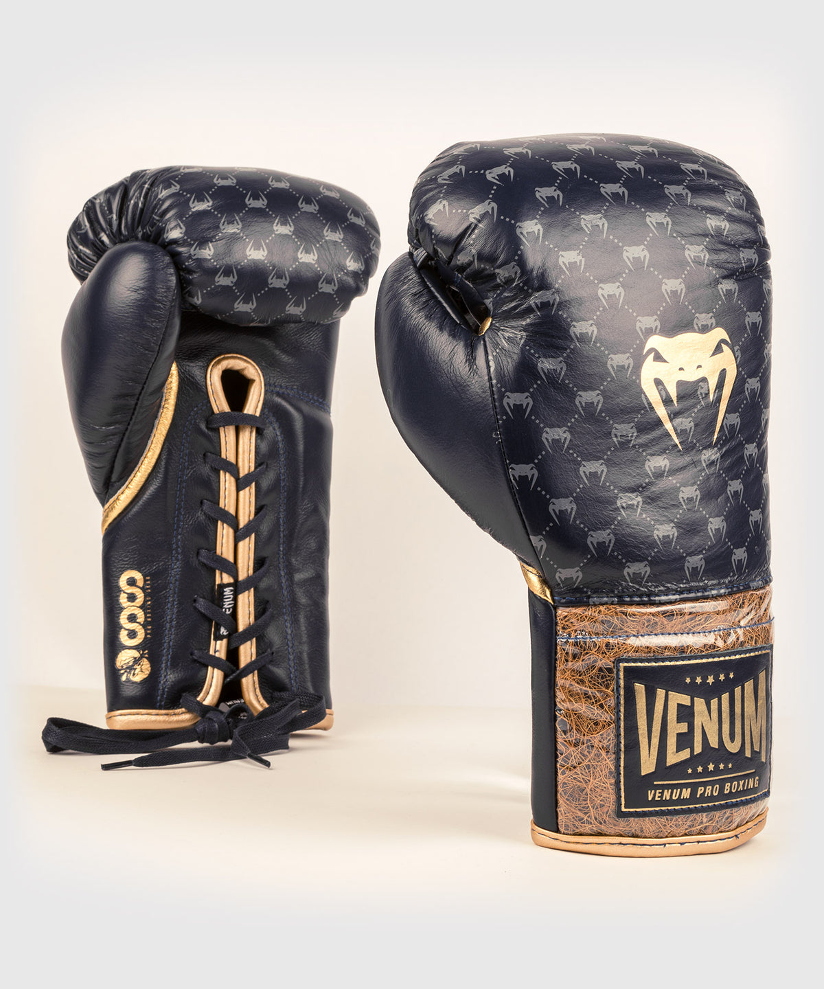 Guantoni da boxe Venum Coco Monogram Pro - Blu ardesia