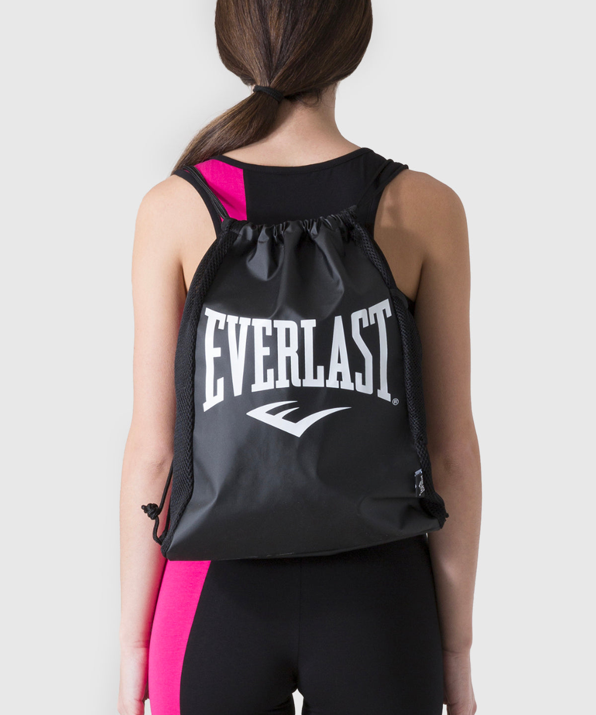 Everlast Mochila con Cordón - Negro