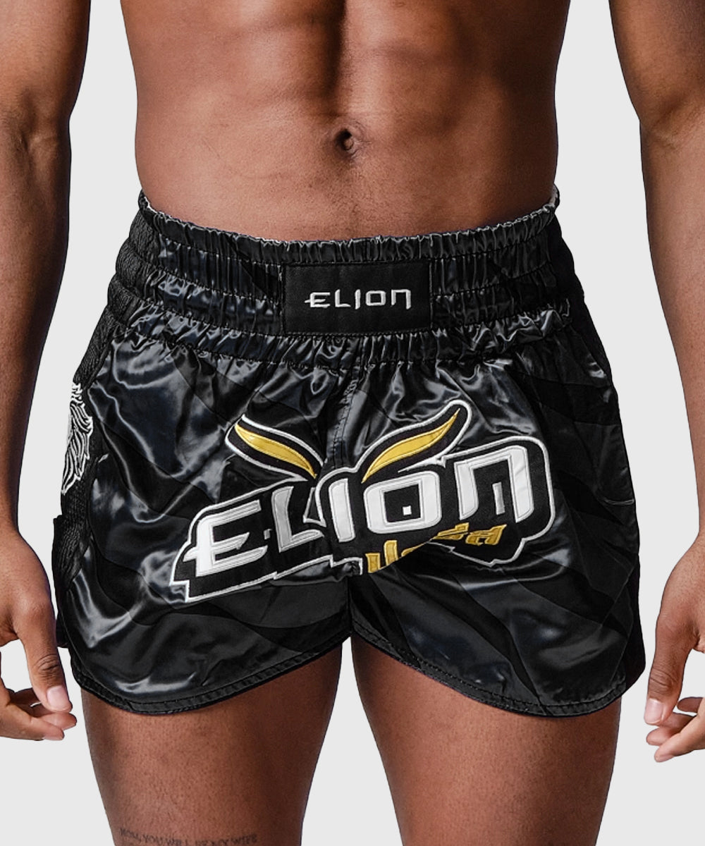 Elion Raja Muay Thai Shorts - Schwarz