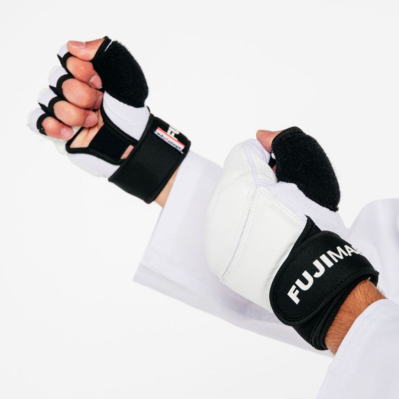 FUJIMAE Advantage Guantes de Taekwondo – Blanco