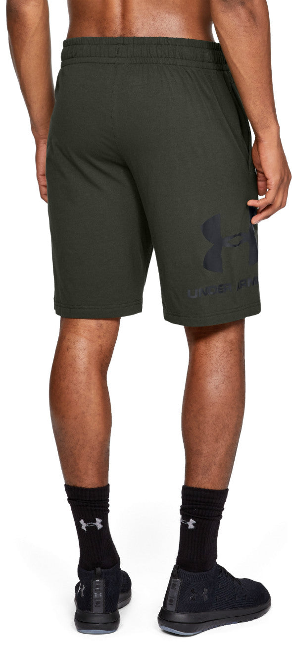 Under Armour Sportstyle Pantaloncini in Cotone – Verde