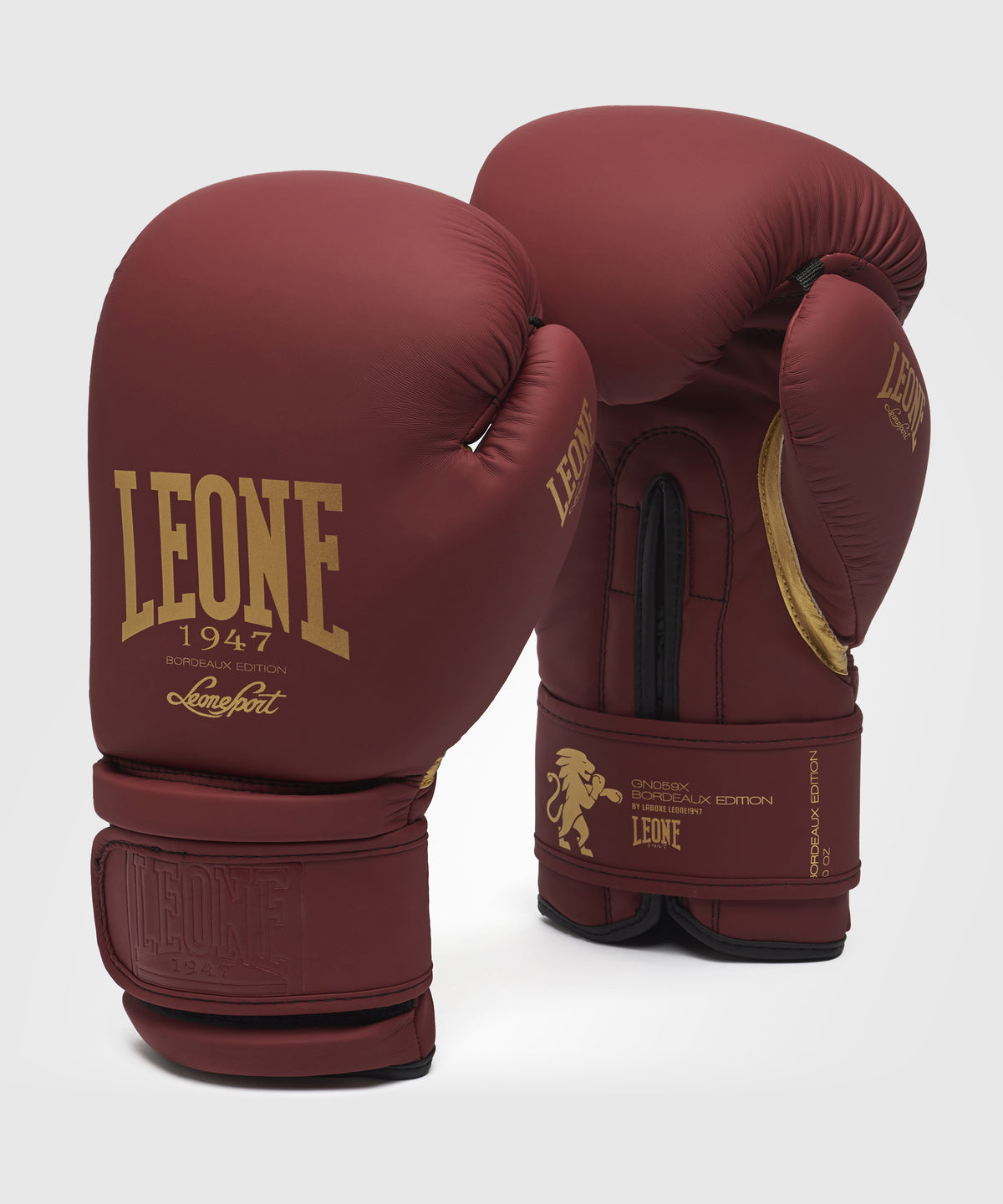 Leone GN059X Guantoni da Boxe - Bordeaux