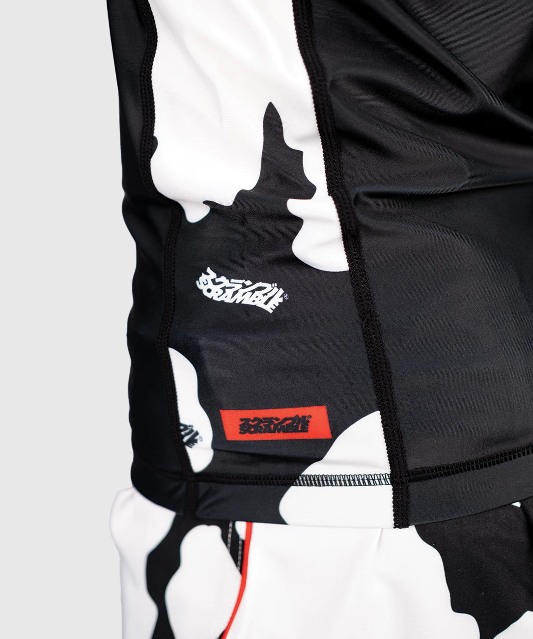Scramble Wagyu Kurzarm-Rashguard - Schwarz