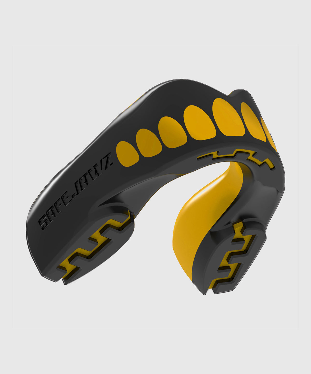 Safejawz Goldie Mouthguard – Adult – Black/Gold