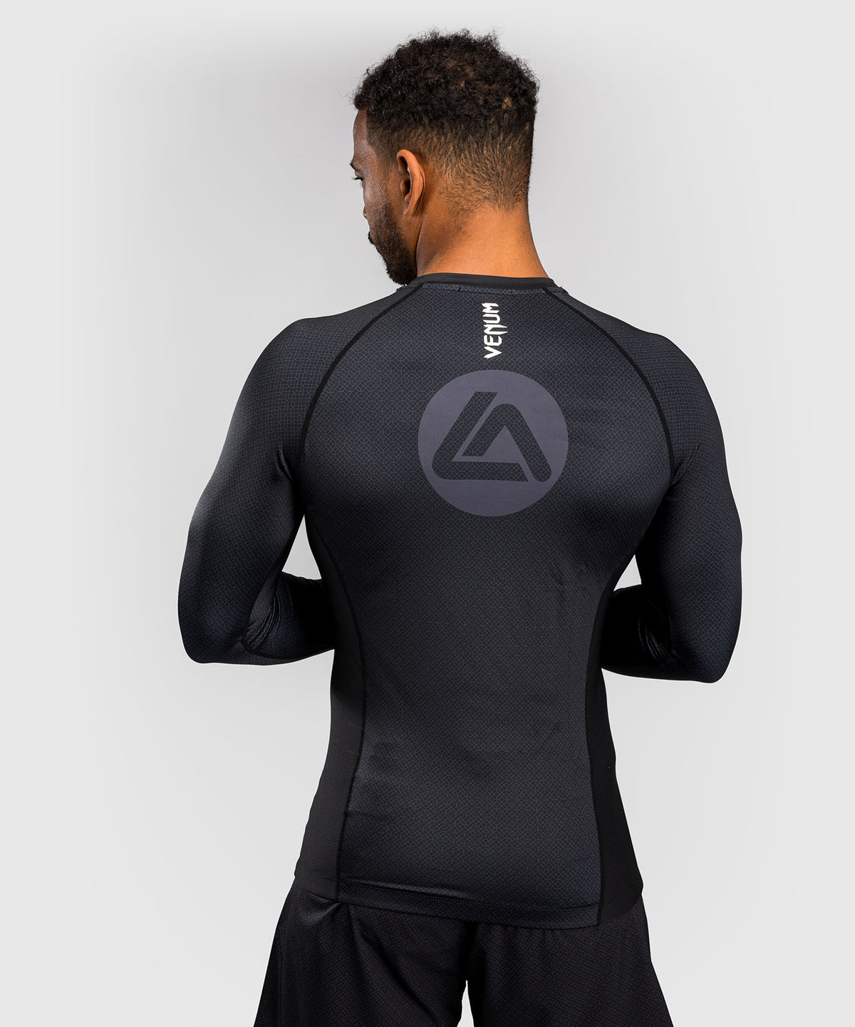 Venum x Roger Gracie Academy Rashguard a Maniche Lunghe - Nero