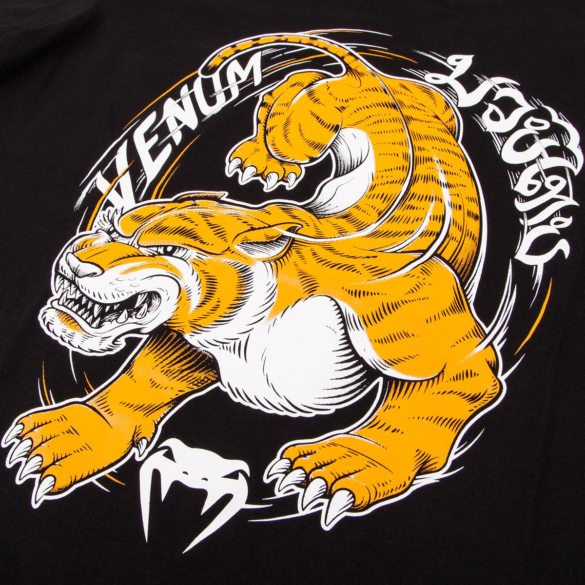 Venum Tiger King Junior T-shirt - Black