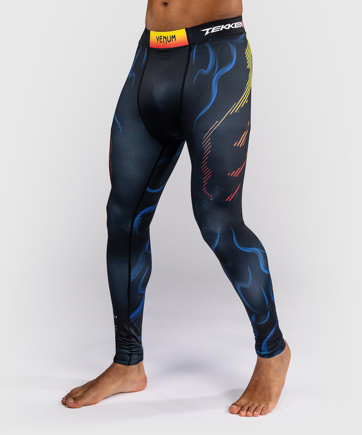 Venum x TEKKEN 8 Mallas Yoshimitsu - Negro/Naranja