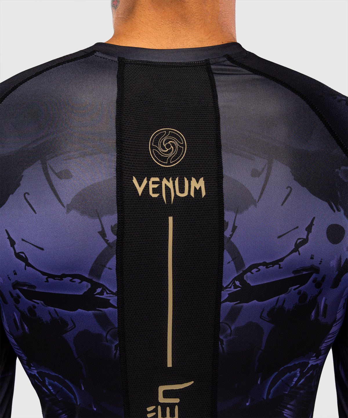 Jujutsu Kaisen x Venum Gojo Langarm Rashguard – Lila