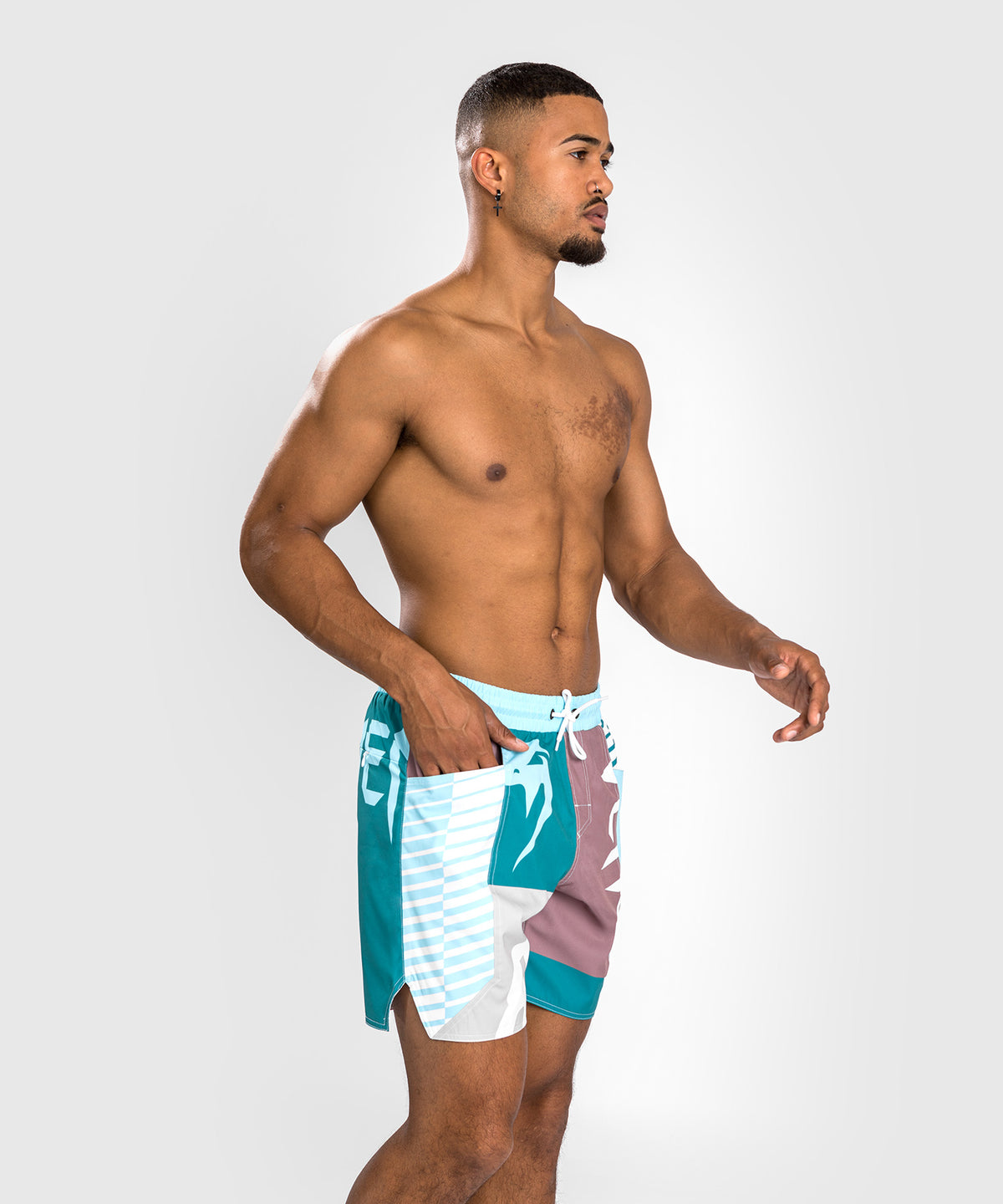 Venum Summer 88 Pantaloncini Da Surf - Clearwater/Blu mozaico
