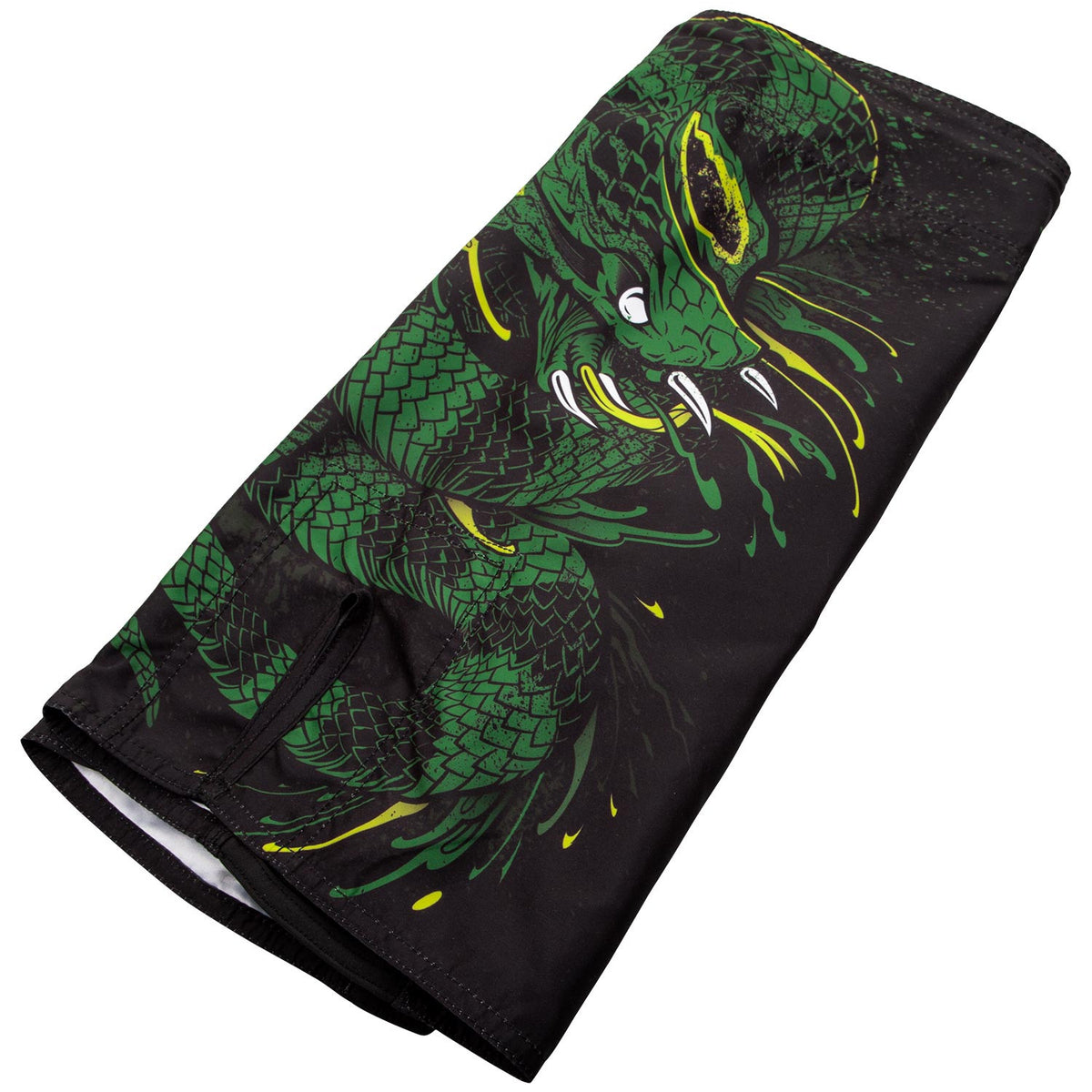 Venum Green Viper Kids Kinder Fightshorts - Schwarz/Grün
