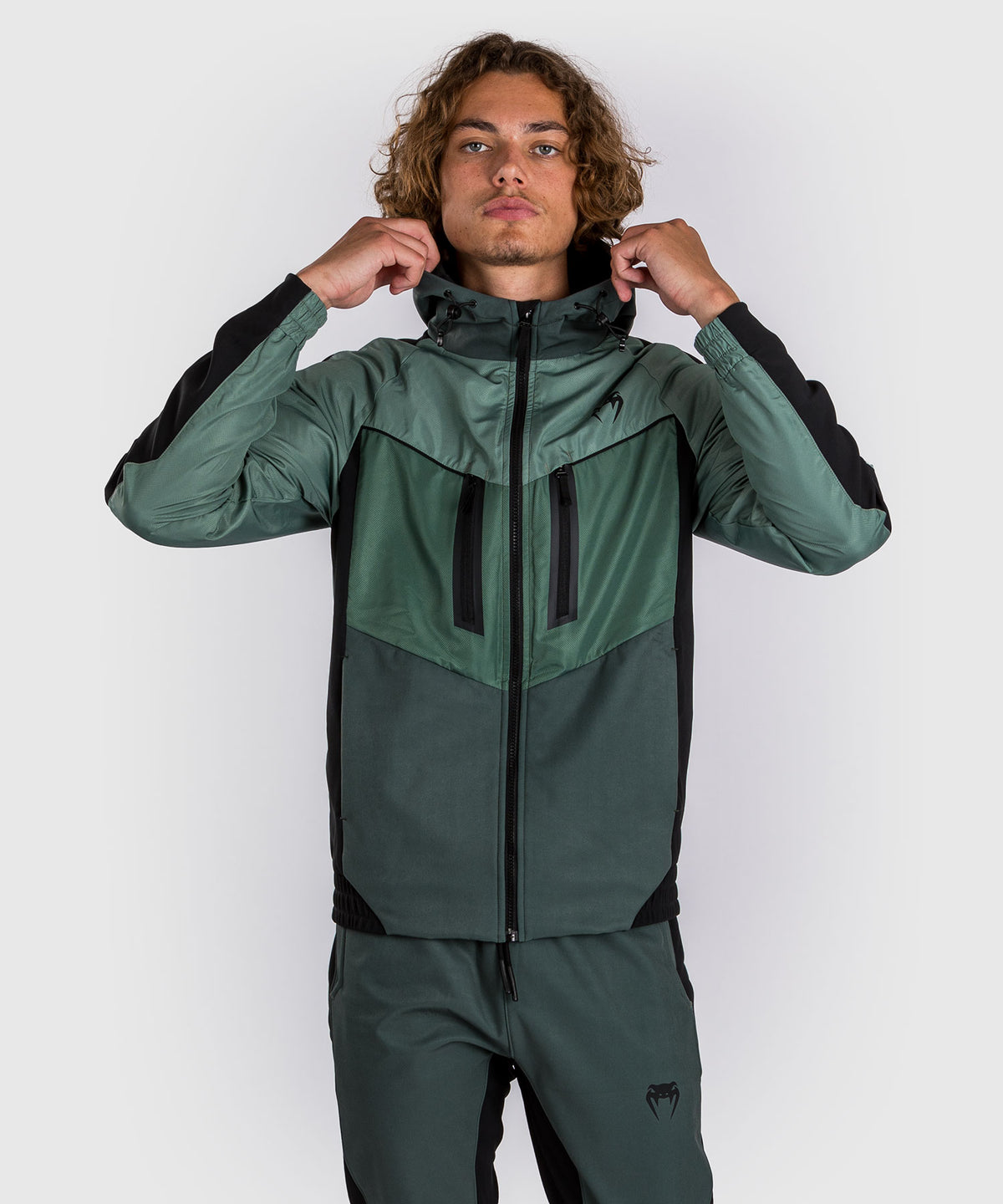 Veste de survêtement Venum Laser 3.0 - Noir/Kaki