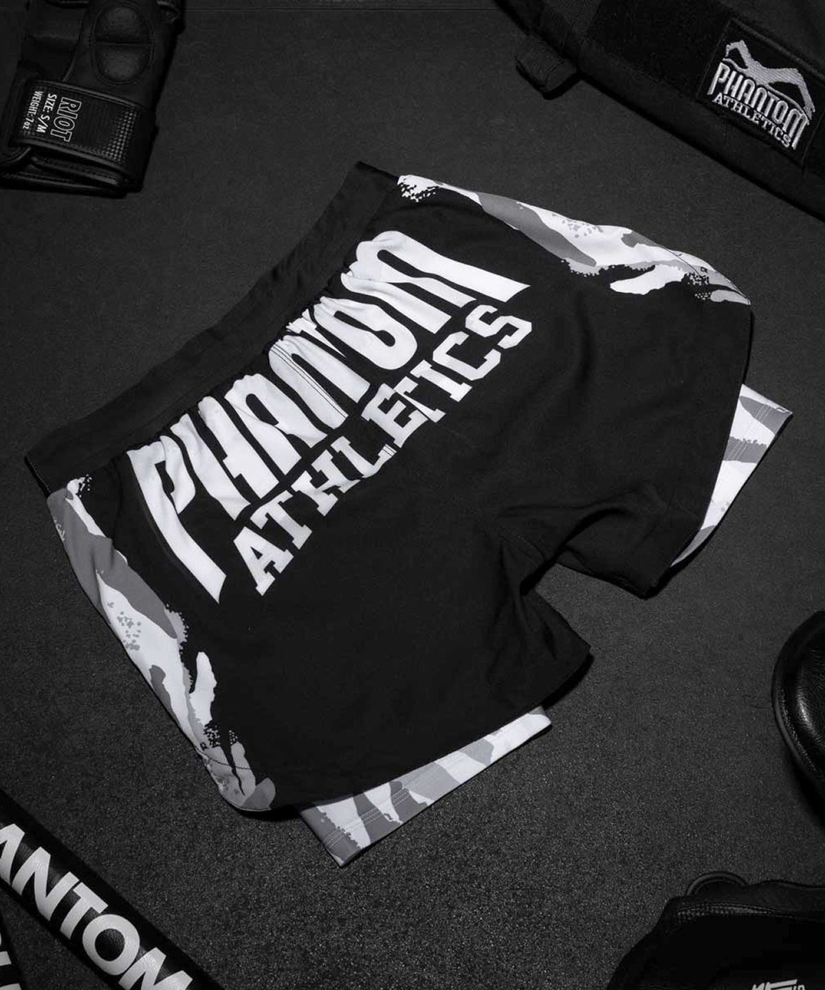 Short de MMA Phantom Athletics Fusion 2In1 Warfare - Noir