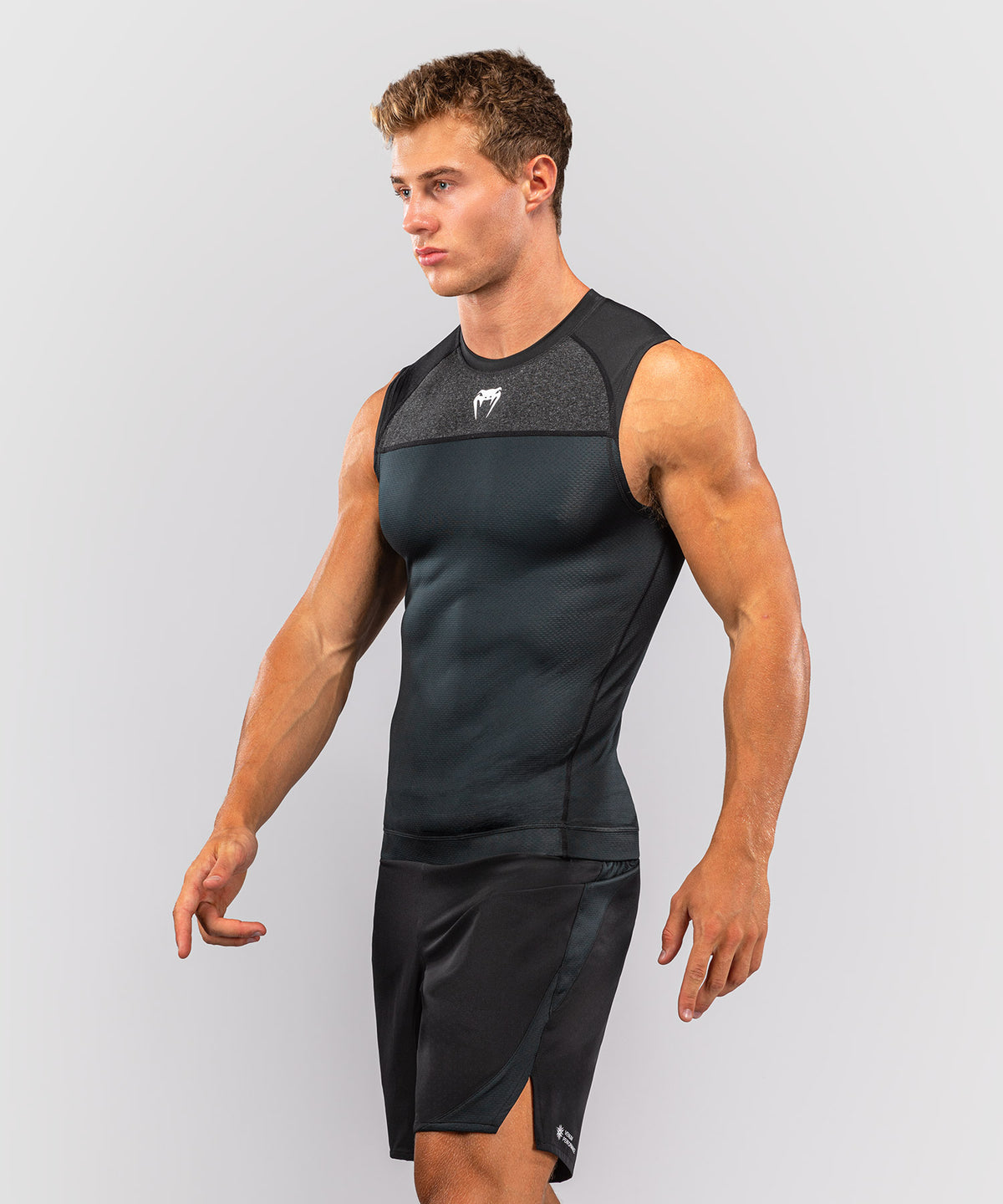Venum G-Fit Scale Sleeveless Rashguard - Black