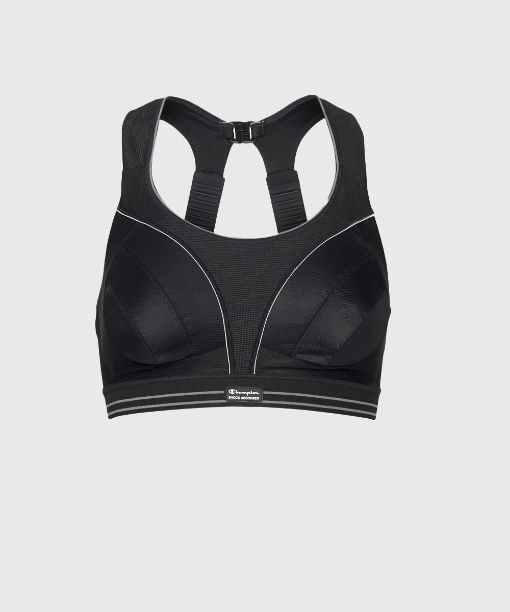 Champion Shock Absorber Ultimate Run Sports Bra - Black