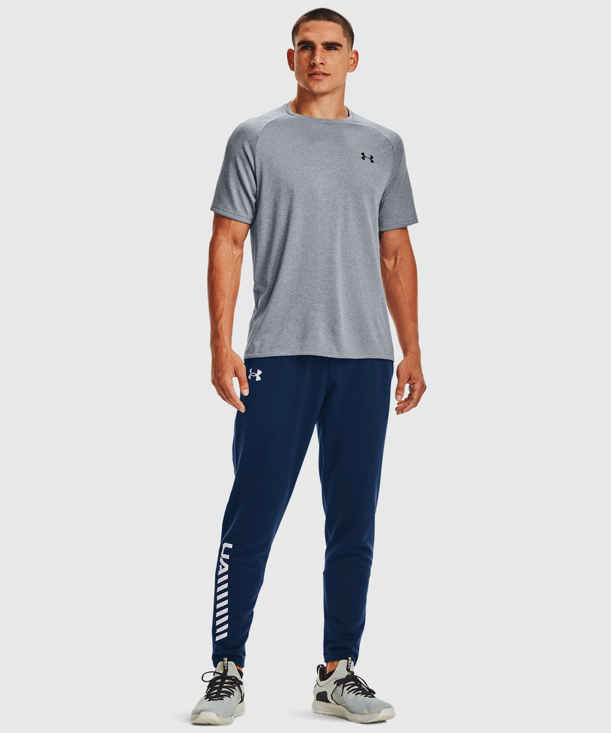 T-Shirt Under Armour Ua Tech™ 2.0 - Gris Clair Chiné