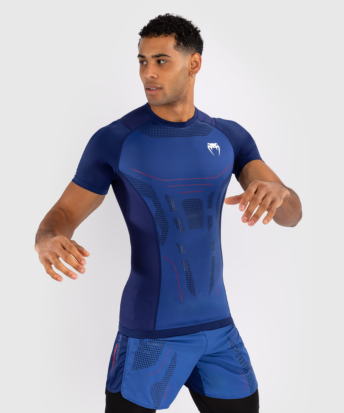 Rashguard Venum Technical 3.0 - Bleu Nuit