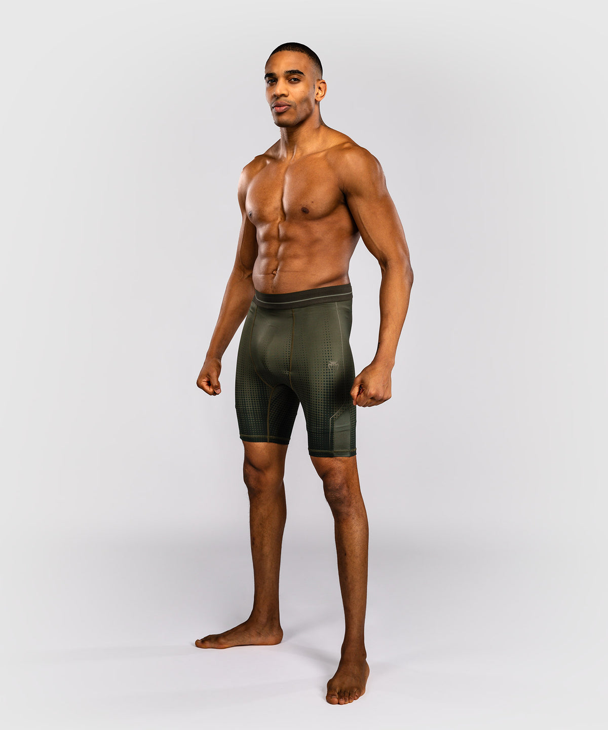 Venum Stealth Vale Tudo Shorts - Khaki/Dark Green