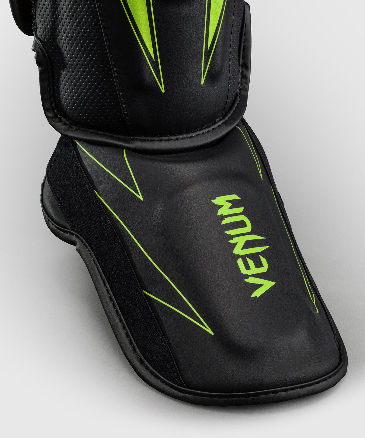 Venum Amazonia Reborn Shin Guards - Black/Green