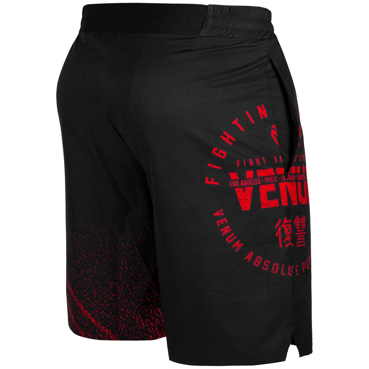 Pantalones cortos de entrenamiento Venum Signature - Negro/Rojo