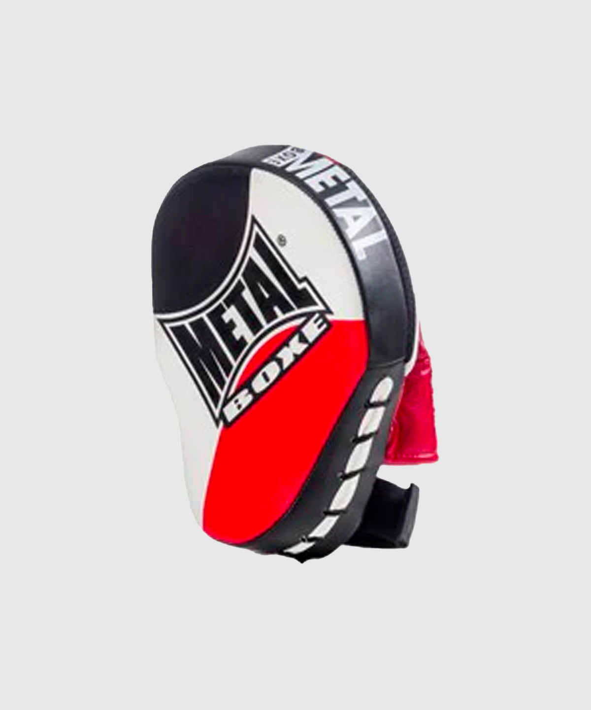 Metal Boxe Colpitori Curvi Taglia M - Nero/Bianco/Rosso