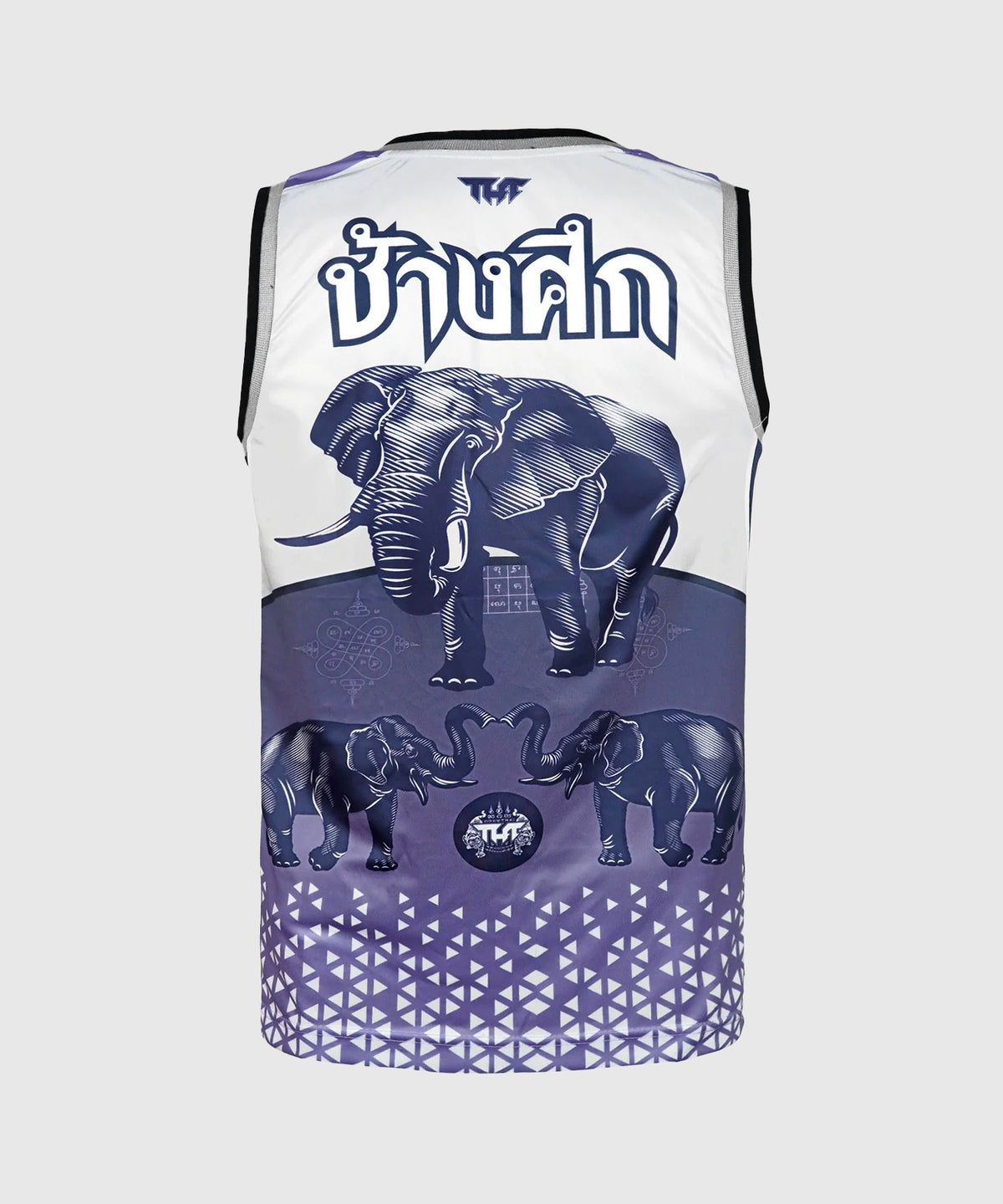 Débardeur Tuff Top War Elephant - Blanc/Violet
