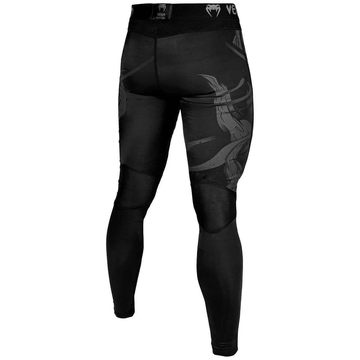 Venum Devil Kompressionshose - Schwarz/Schwarz