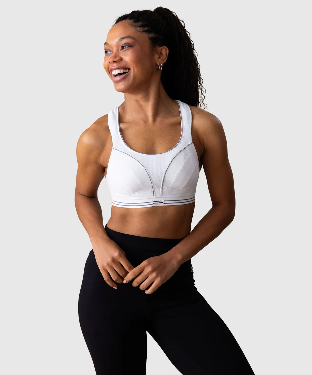Champion Shock Absorber Ultimate Run Sujetador Deportivo - Blanco