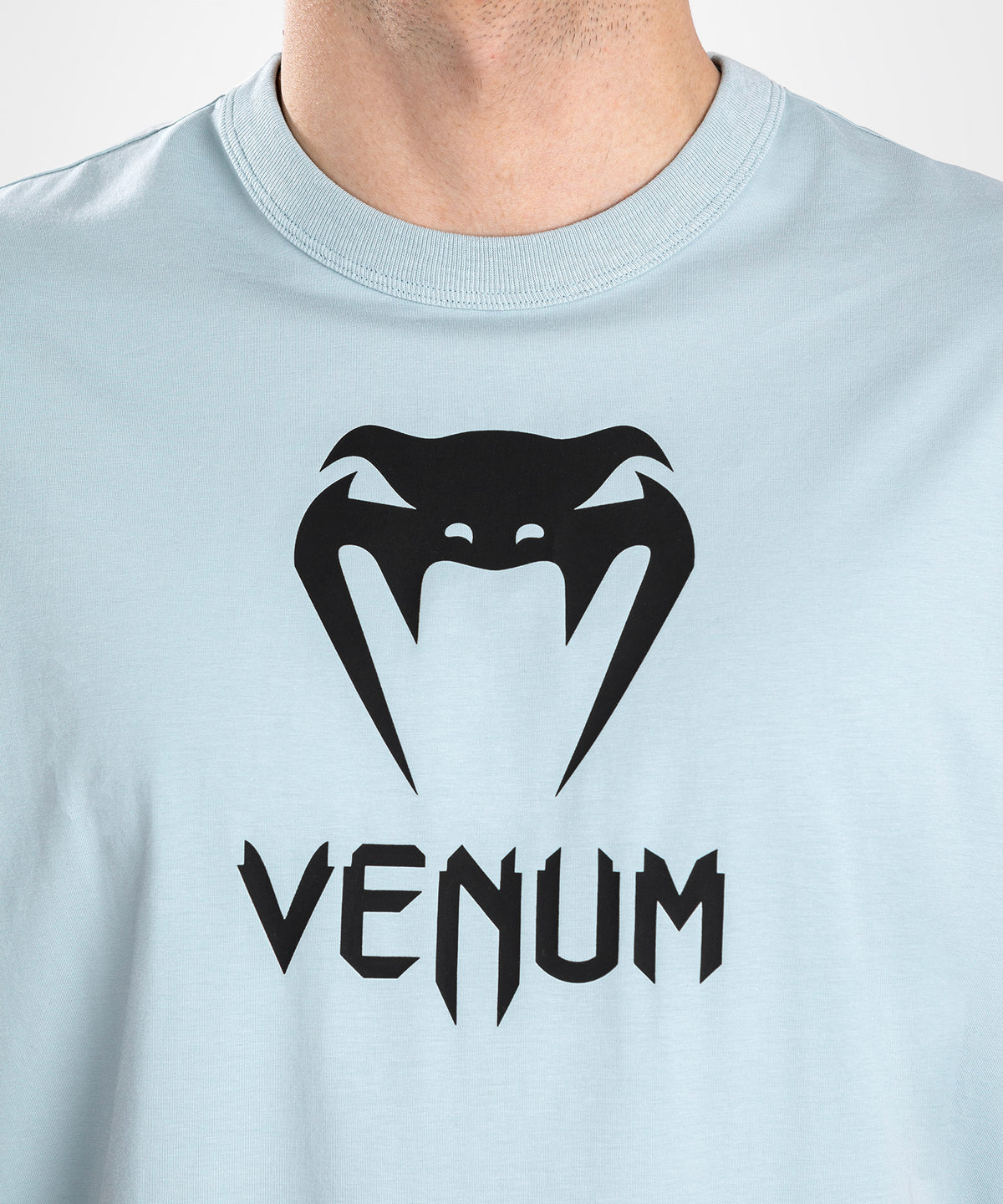 Venum Classic T-Shirt - Blau Hell/Schwarz