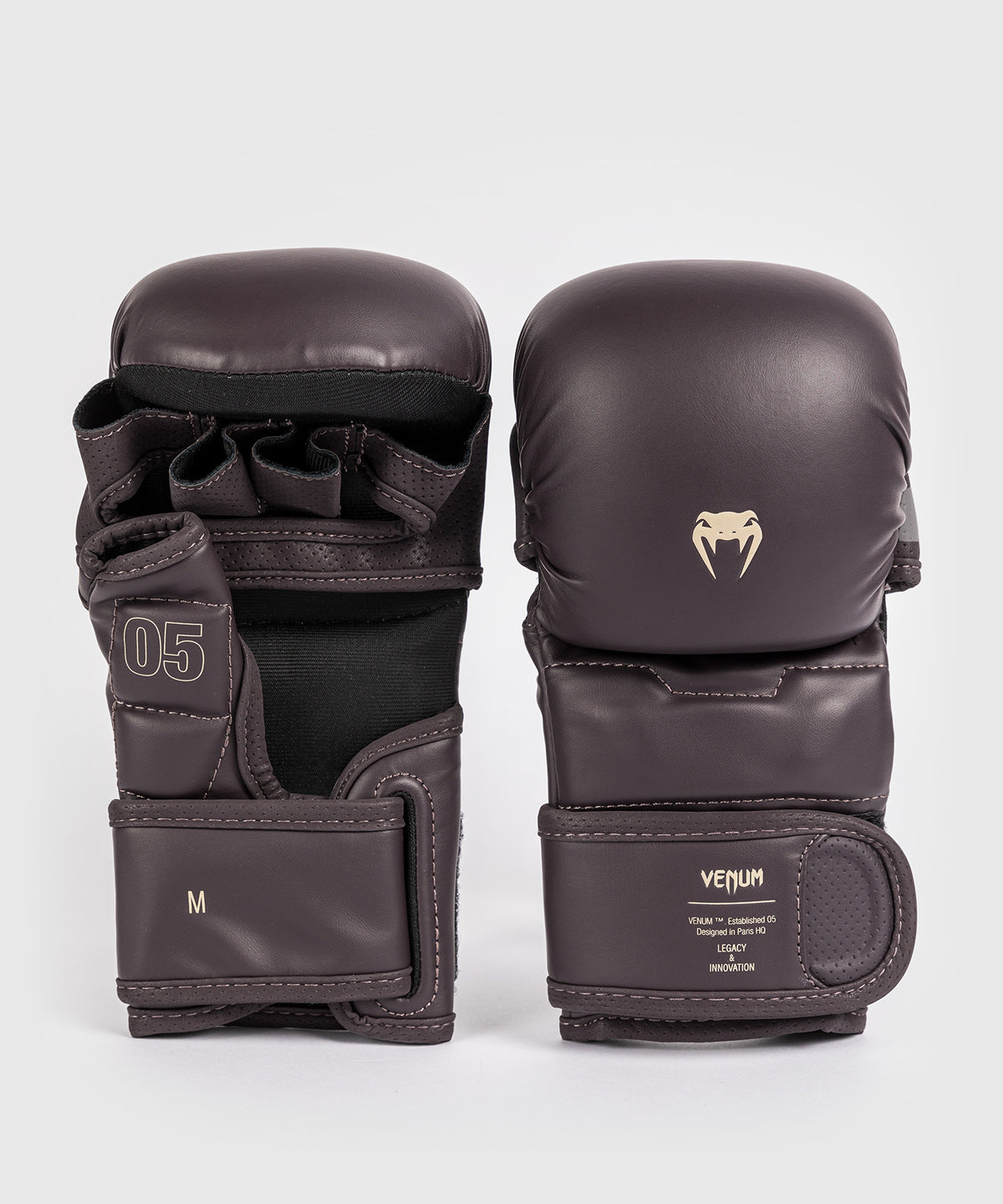 Venum Impact Evo Guanti da sparring MMA - Cioccolato