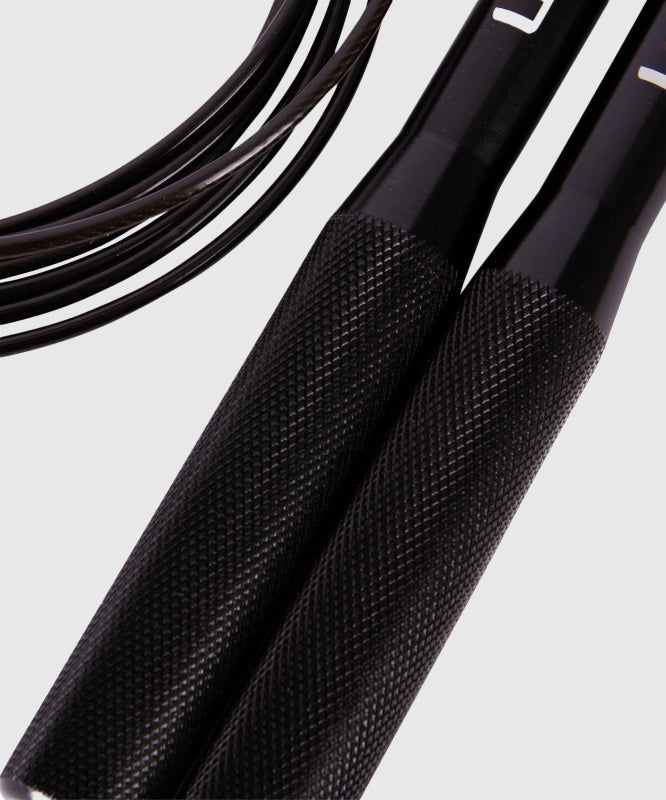 Elion Acero Cuerda para Saltar - Negro