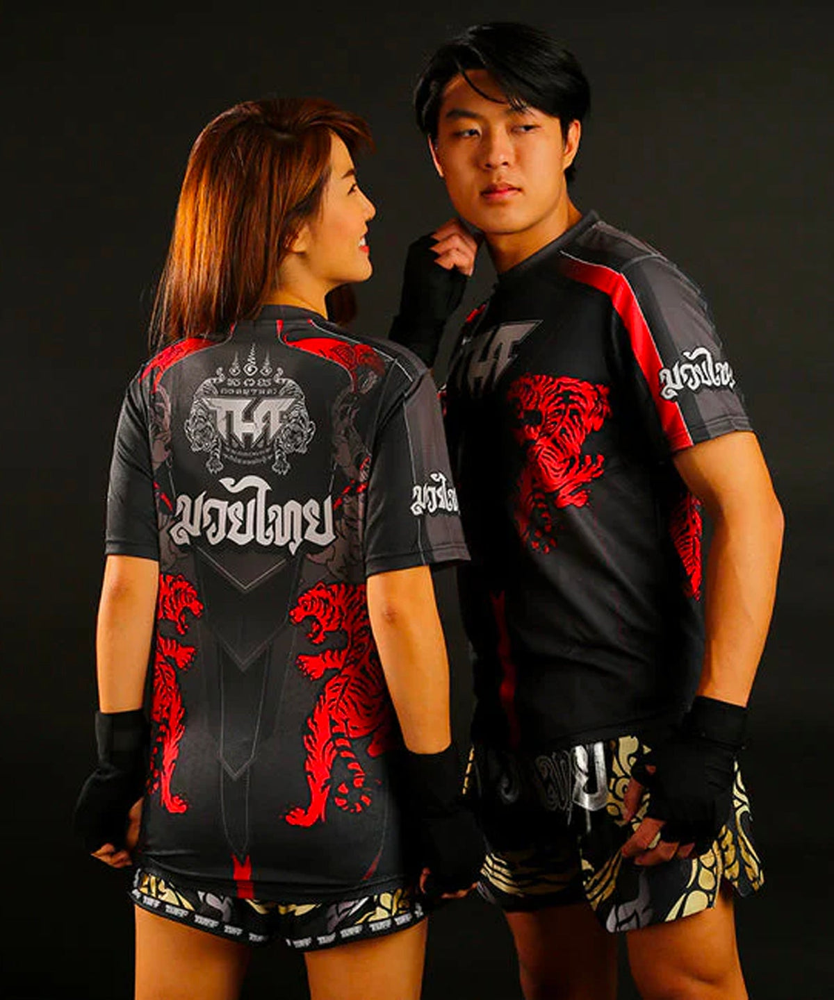 Tuff Double Tiger T-shirt - Black