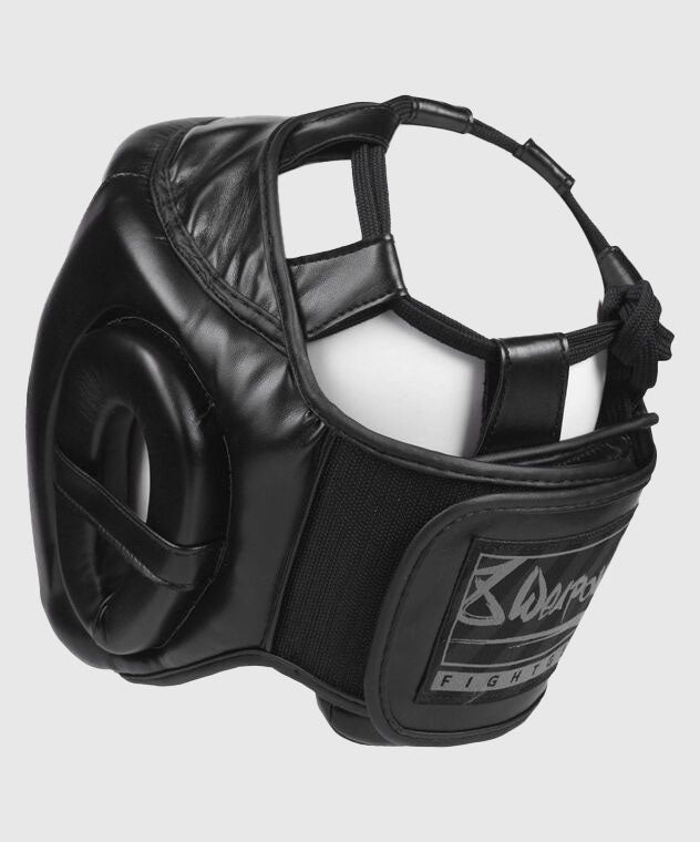 8 Weapons Unlimited Boxhelm - Schwarz/Schwarz