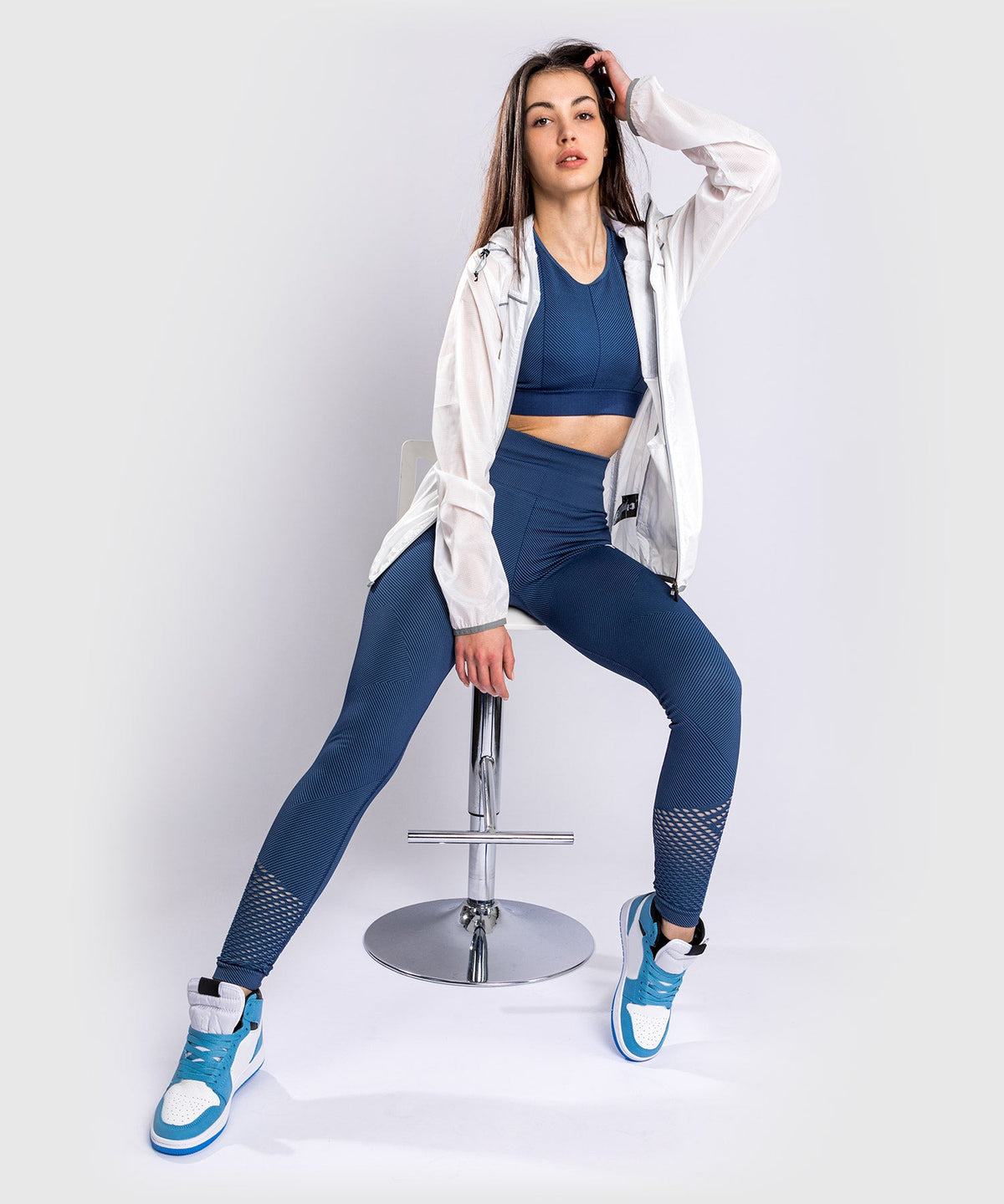 Brassière de Sport Venum Sparring Seamless - Pour Femmes - Bleu Canard