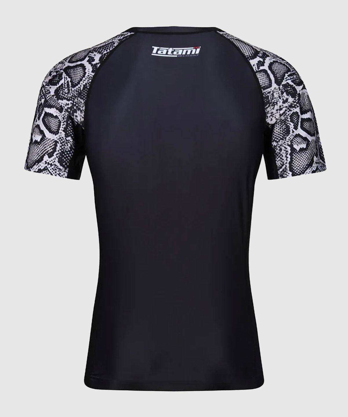Rashguards À Manches Courtes Tatami Fightwear Recharge Snake - Noir/Blanc