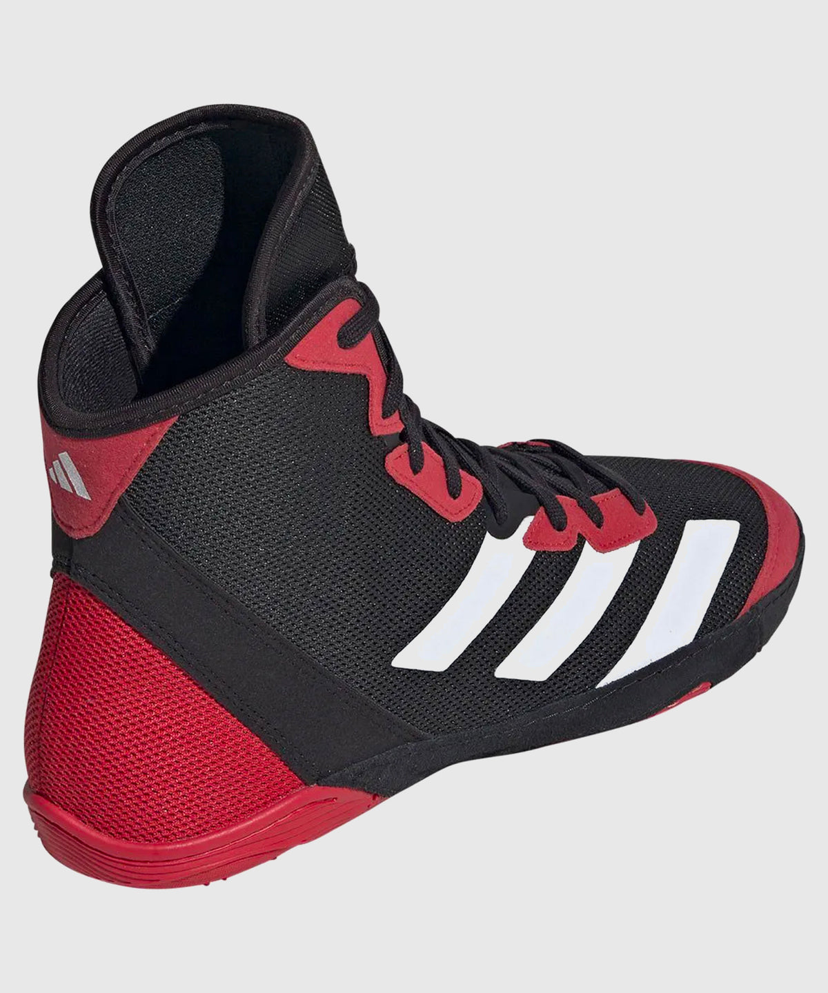 Adidas Adizero Mat Wizard 6 Calzado de Lucha - Negro/Rojo