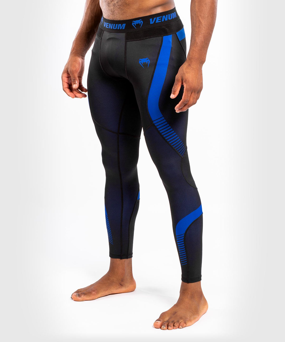 Pantaloni a compressione Venum No Gi 3.0 - Nero/Blu