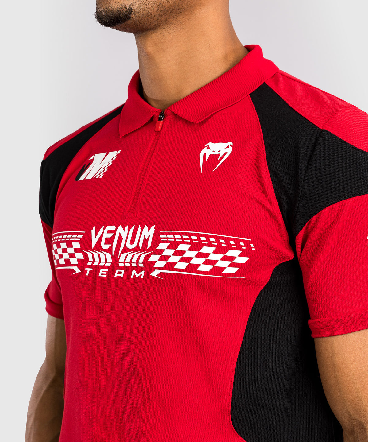 Venum Motorsport Baumwoll-Polo - Rennrot