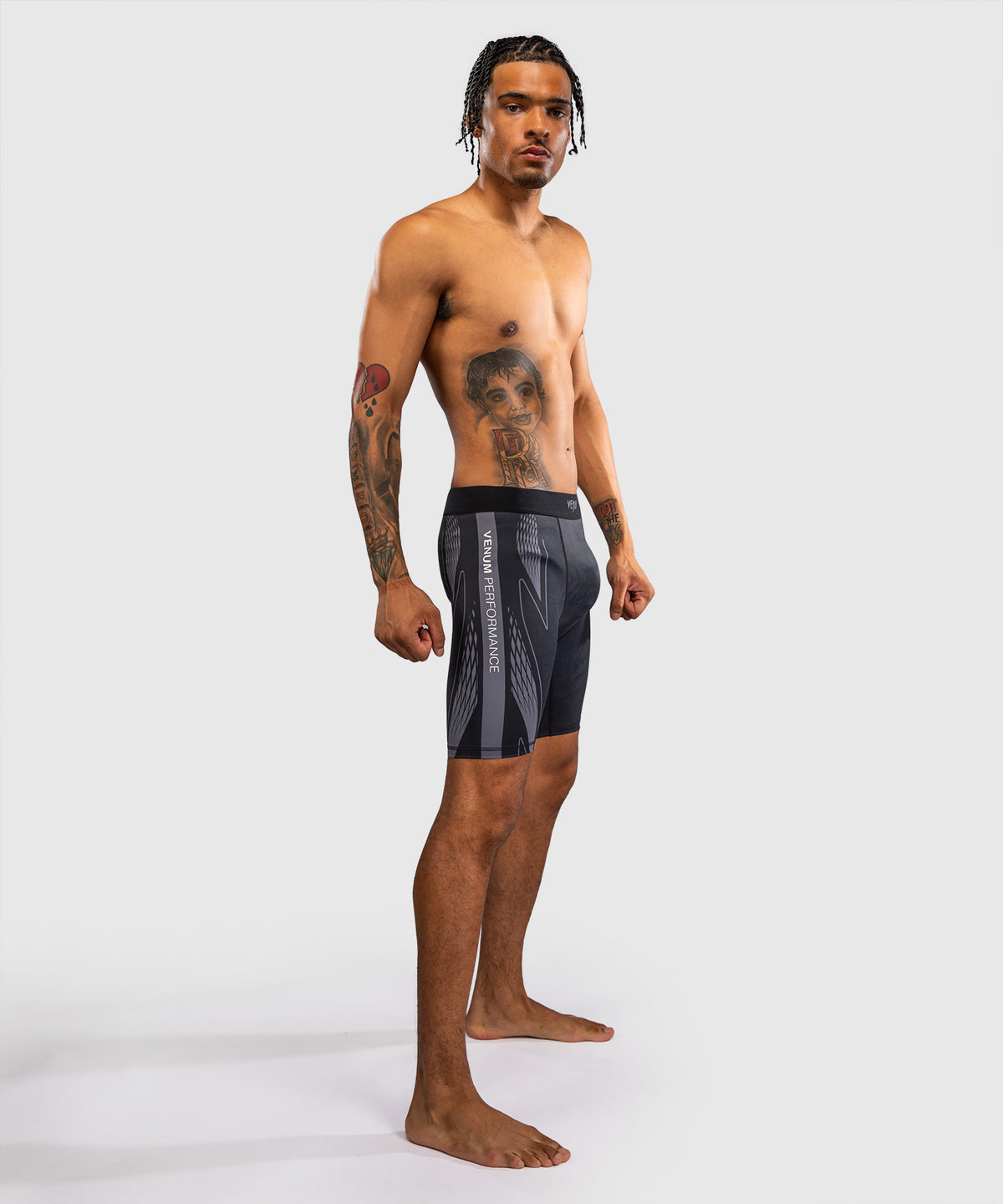 Venum Amazonia Reborn Vale Tudo Shorts - Black/Grey