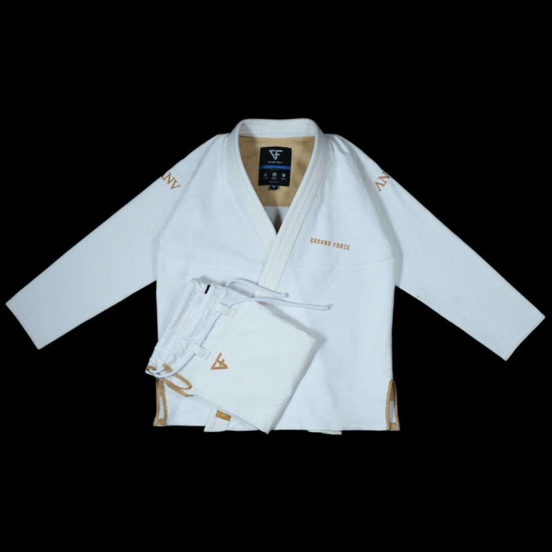 Ground Force Acta Non Verba BJJ Gi - White