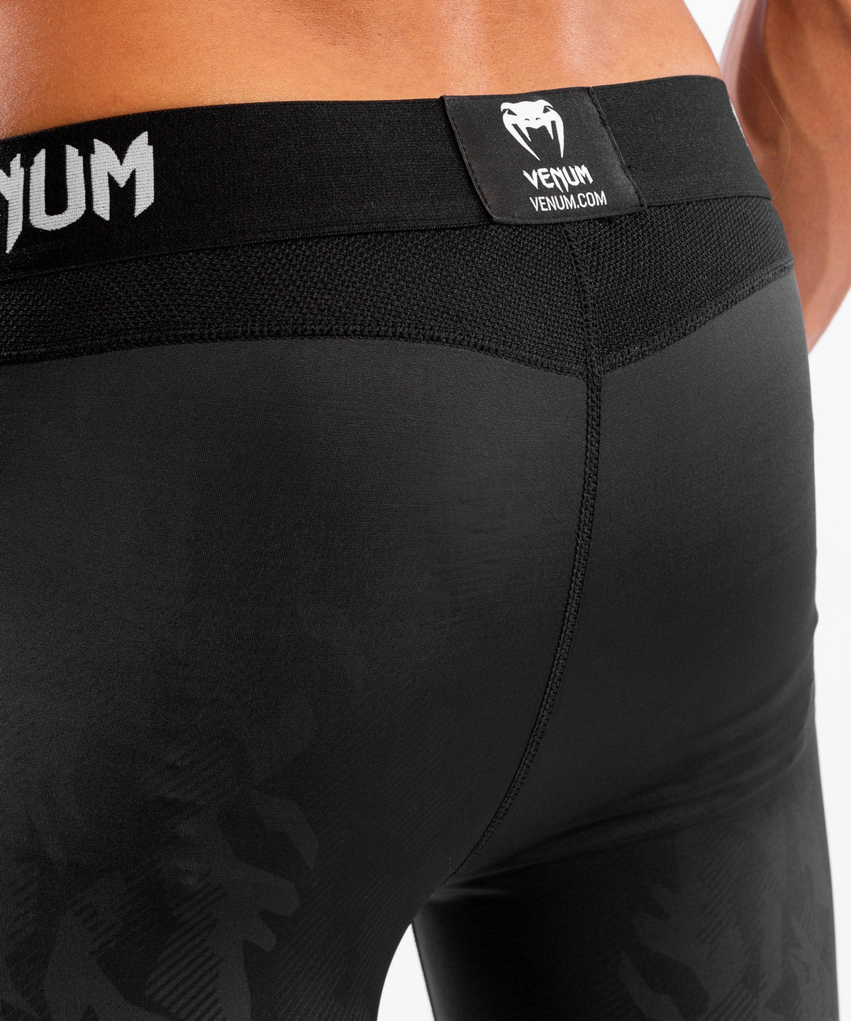 Pantalon de Compression Homme UFC Venum Authentic Fight Week - Noir