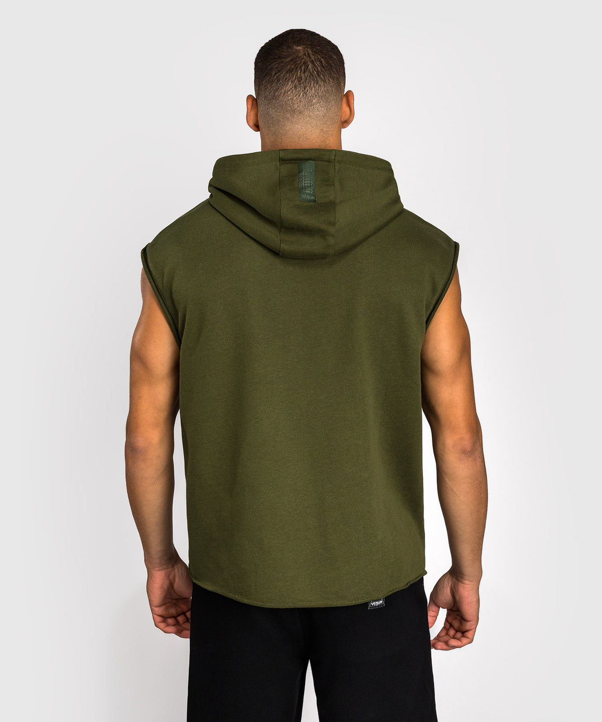 Venum Boxing VT Felpa con Cappuccio Senza Maniche – Verde Militare