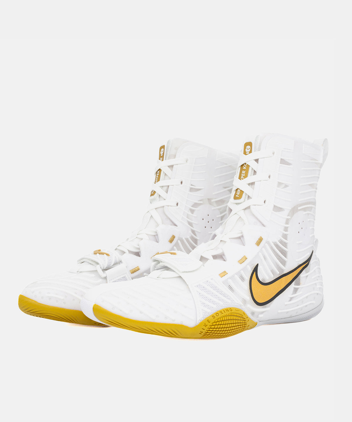 Chaussures de Boxe Nike Hyperko 3 - Blanc/Or