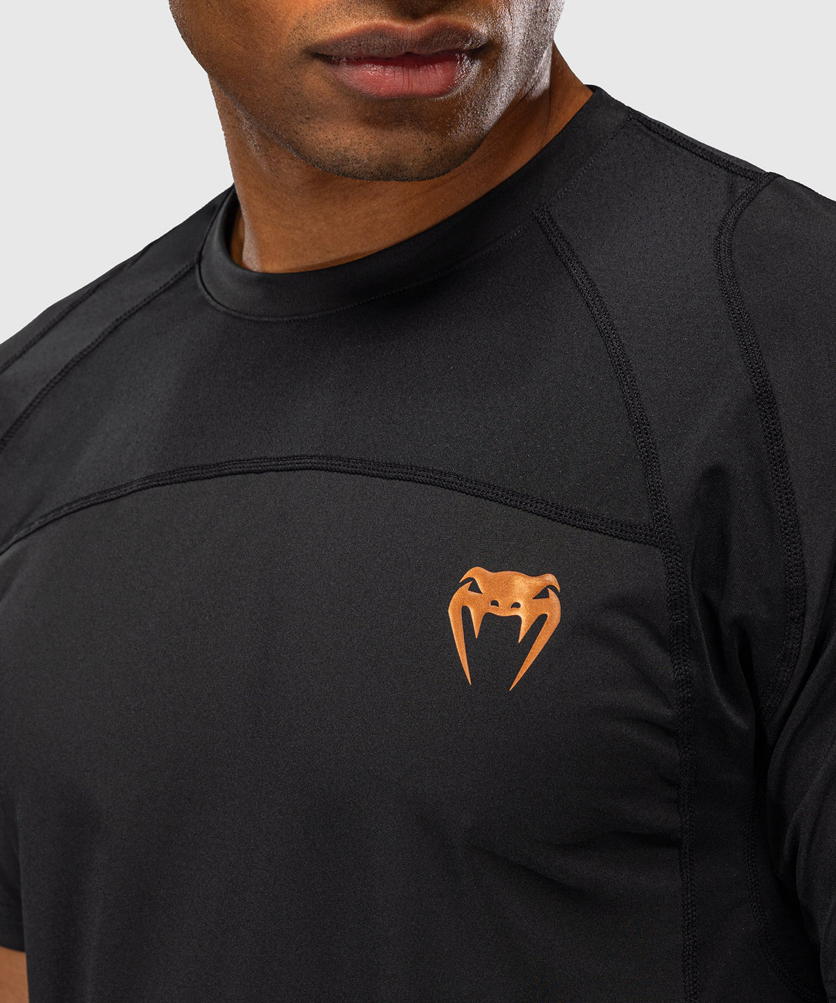 Venum G-Fit Revolution Camiseta Dry Tech - Negro/Cobre