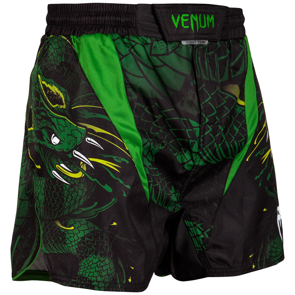 Pantaloncini da combattimento Venum Green Viper - Neri/Verdi